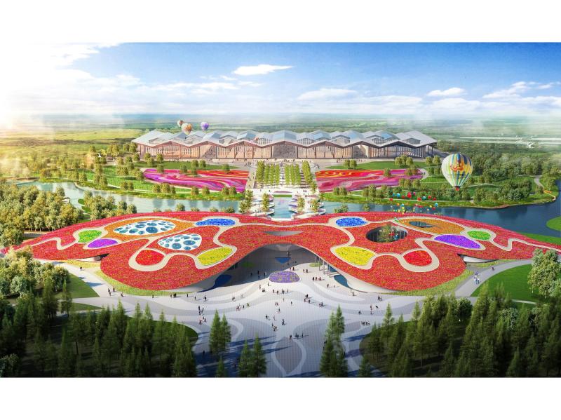 花海映崇明，盛事待君临——倒计时307天，第十届中国花博会即将绽放生态园